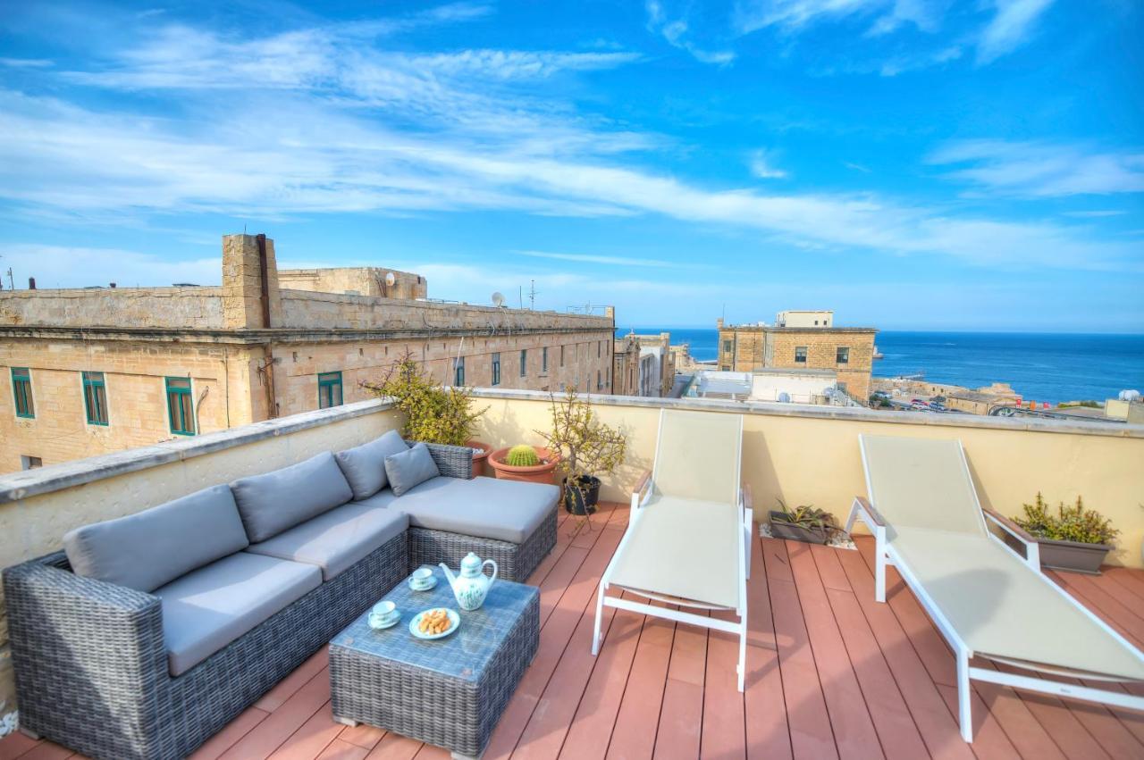 Comfy 1 Bedroom - Sun Terrace & Sea Views Gbuh1-1 Valletta Zewnętrze zdjęcie